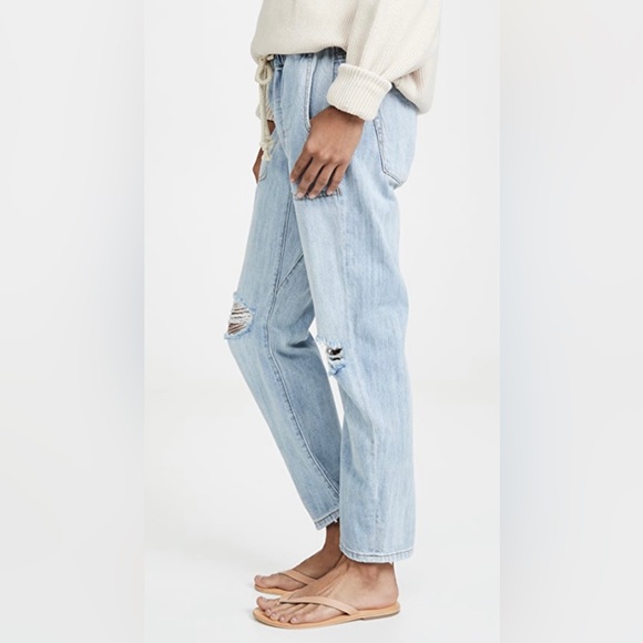 One Teaspoon Shabbies Drawstring Boyfriend Jeans - Picture 2 of 10